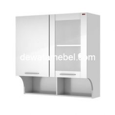 Hanging Kitchen Cabinet  - Activ Kofi KSA 222 / White Glossy 